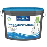 swingcolor Fassadenfarbe  (Weiß, 10 l, Matt)