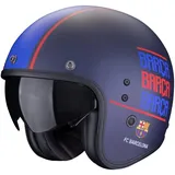 Scorpion Belfast Evo Fc Barcelona Jethelm - Matt - L