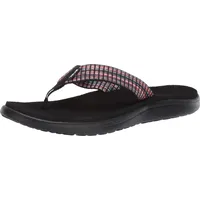 Teva Damen Voya Flip Sandal Womens Pantoffeln, Schwarz (Bar Street Multi Black Bsmbl), 37 EU