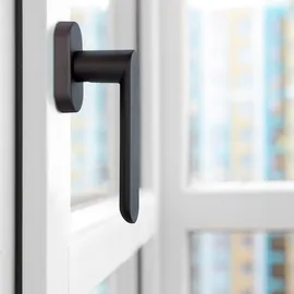 SOTech Fenstergriff SAM anthrazit mit Befestigungsmaterial