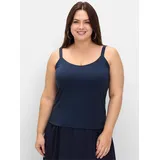 sheego Spaghettitop in marine | Gr.: 52