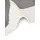 HANSE HOME Emil creme grau, B:140cm H:10mm L:200cm, Baumwolle, Teppiche, Kinderteppich, Waschbar, Handgemacht, Baumwolle, rutschfest Spielteppich, Kinderzimmer