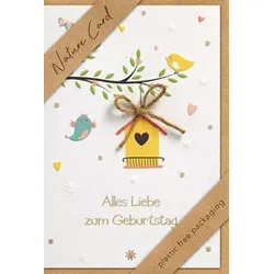 BSB Geburtstagskarte Handmade 69-3035-2 Nature Card