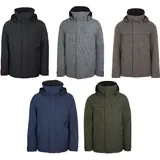 Elkline UNDERCOVER Herren wasserdichte Outdoorjacke, Größe:S, Farbe:Blue Melange