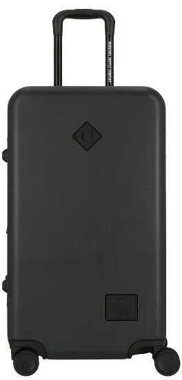 Herschel Heritage 4 Rollen Trolley M 69 cm mit Dehnfalte  schwarz