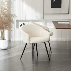 HOME DELUXE - Polsterstuhl CELESTE - 3 Stück, Farbe: Samt Weiß - weiche Polsterung, bis 120 kg belastbar I Küchenstuhl Speisestühle Esszimmerstühle