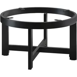 Bistro Lounge Tischgestell | B:H 48,5 x 30 cm | Schwarz | Tischgestell Schwarz, Gastro Tischgestell