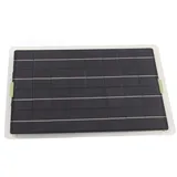 aqxreight Solarmodul, 20 W 12 V Solarmodul, Tragbares Solarladegerät, Betreuer, Zwei USB-Anschlüsse für Wohnmobile