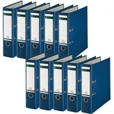 Leitz Qualitäts-Ordner DIN A4 80 mm Blau 10 St.