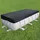 BESTWAY Pool-Abdeckplane Grau 404x201 cm