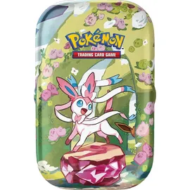 Pokémon Mini-Tin-Box Karmesin & Purpur - Prismatische Entwicklungen