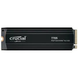 Crucial T705 SSD 2 TB M.2 2280 PCIe 5.0 mit Kühlkörper