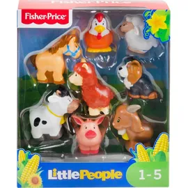 Fisher-Price Little People Bauernhoftiere Set , Set mit acht Figuren