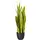 Creativ green Künstliche Zimmerpflanze Sanseveria Sanseveria, Creativ green, Höhe 90 cm gelb|grün