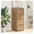 vidaXL Aufbewahrungsschrank 40 x 48 x 105 cm Braun