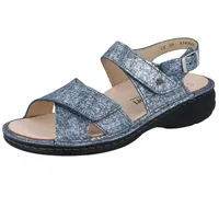Finn Comfort Damen Sandale, blau(jeans), Gr. 36 - Blau - 36