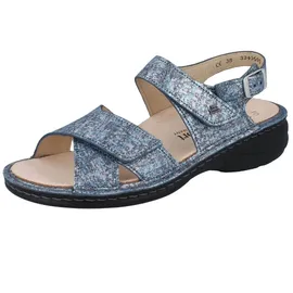 Finn Comfort Damen Sandale, blau(jeans), Gr. 36 - Blau - 36