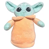 soma Kuscheltier Kuscheltier babyyodafigur 23 cm Plüschtier Baby Yoda Star Wars (1-St), Super weicher Plüsch Stofftier Kuscheltier für Kinder zum spielen grün