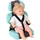 Bayer Chic 2000 Puppenautositz für Baby-Puppen Melange anthrazit-Mint