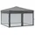 vidaXL Partyzelt Faltbar mit Mesh-Seitenwänden Anthrazit 3x3 m
