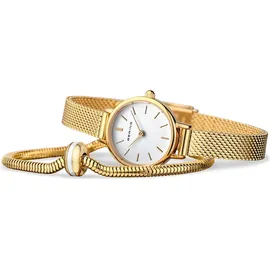 BERING Damen Uhr Quarz Movement - Classic Damenuhr 22mm 3ATM