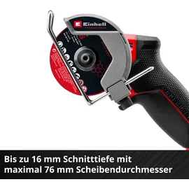 Einhell TP-CO 18/76-C Li BL - Solo inkl. 4x Trennscheibe