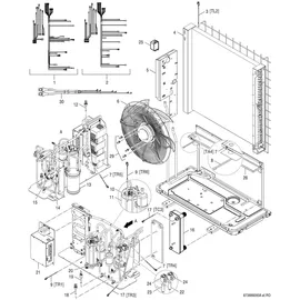 Bosch CS7001i AW 13 OR-T Luft/Wasser-Wärmepumpe 13 kW