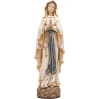 fadeda Krippenfigur FADEDA Madonna Lourdes in Holzoptik, Höhe in cm: 19,2