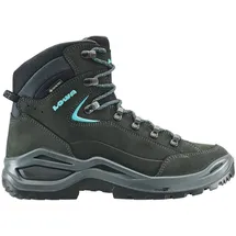 Lowa Renegade Evo GTX Mid Damen Slim Asphalt/Türkis 41,5