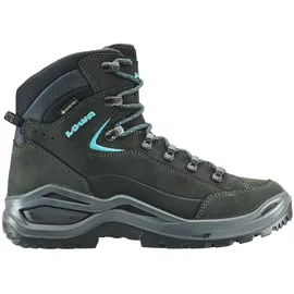 Lowa Renegade Evo GTX Mid Damen Slim Asphalt/Türkis 41,5