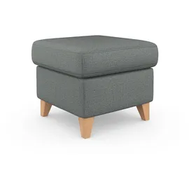 sit&more Visby Chenille grau/buche natur