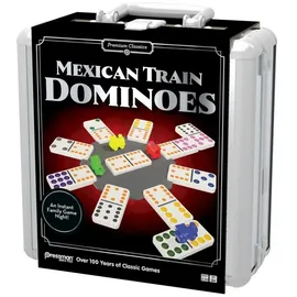 Goliath Classics Mexican Train Domino in Aluminiumkoffer