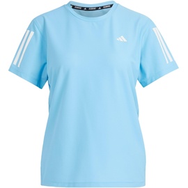 adidas Women's Own The Run Tee T-Shirt, Semi Blue Burst, M