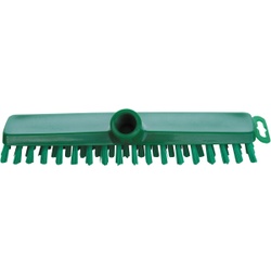 Haug Hygiene Wischer, 295 x 60 x 70 mm, Besatz: PBT Ø 0,50 mm (hart), Besatzfarbe: grün