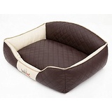 Hobbydog XXL ELIBBB1 Dog Bed Elite XXL 110X85 cm Brown-Beige, XXL, Multicolored, 4.5 kg