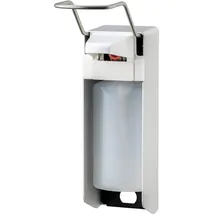 cleanSv ALLCARE 8050 MediQo-line MQL10A Seifen- und Desinfektionsmittelspender Aluminium, 1000 ml langer Hebel