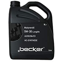 f.becker_line Motoröl 5W-30 HC LongLife (5 L) Teilsynthetiköl - Motorenöl (801 10003) - 5 Liter