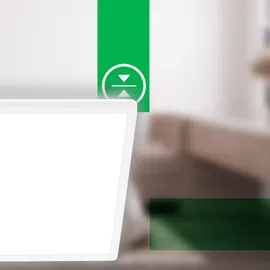 Briloner LED Panel 14W eckig weiß 42x42x3 cm