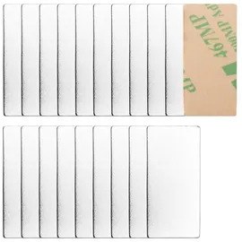 ECENCE Neodym Magnete 20 Stck. selbstklebend - 20x10x1mm - hochwertige NiCuNi-Beschichtung - Scheibenmagnete