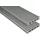 KOVALEX WPC-Terrassendiele 600 x 14,5 x 2,6 cm grau