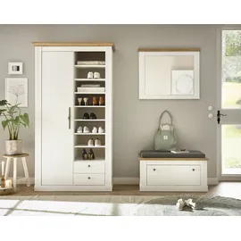 Home Affaire WESTMINSTER BESTSELLER Garderoben-Set 3 Stk. 120 x 40 x 180 weiß