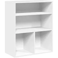 vidaXL Bücherregal 60 x 30 x 71,5 cm Weiß