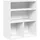 vidaXL Bücherregal 60 x 30 x 71,5 cm Weiß