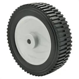 Wagner System GmbH WAGNER Vollscheibenrad - Durchmesser Ø 150 x 40 mm, Achsloch Ø 10 mm, Kunststoff schwarz / grau, Tragkraft 30 kg - 03815101