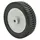 Wagner System GmbH WAGNER Vollscheibenrad - Durchmesser Ø 150 x 40 mm, Achsloch Ø 10 mm, Kunststoff schwarz / grau, Tragkraft 30 kg - 03815101