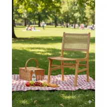 aea Gartenstuhl 50 x 50 x 90 cm beige
