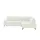 Sofa.de Eckcouch Mikrofaser 3-Sitzer Grau