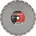NORTON Clipper Diamanttrennscheibe Extreme Silencio 350 mm