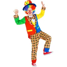 Tectake tectake® Kinder - Teenkostüm Clown Sockenschuss