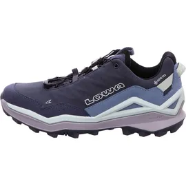 Lowa Maddox Pro GTX Low Damen Rauchblau / Blau 43,5